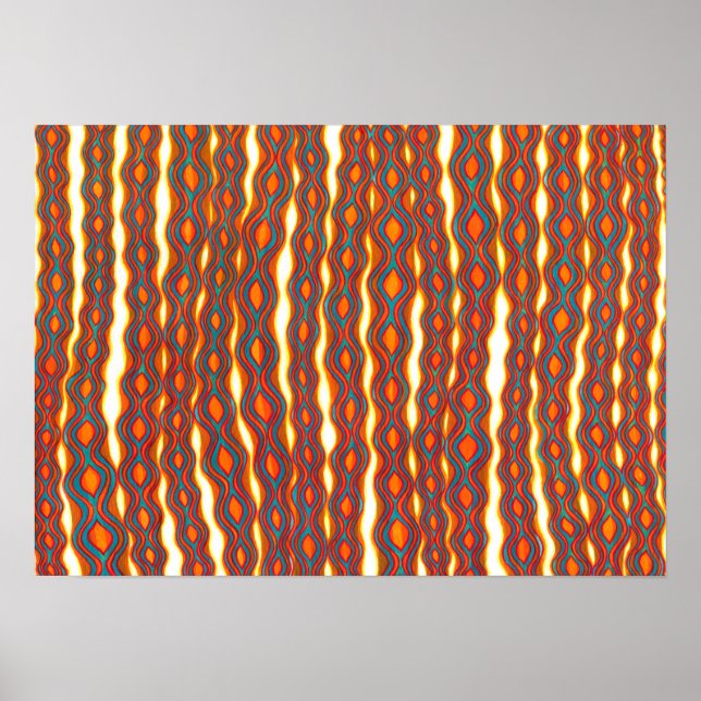 Talismanischer Schwermetall-Traumschutz Poster (Vorne)