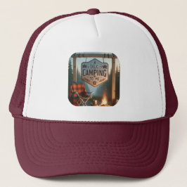 Talk Camping to Me – Campsite Trucker Hat Classic Truckerkappe