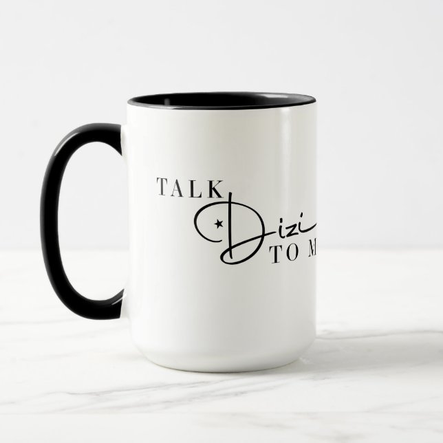 Talk Dizi zu mir Skript Tasse (Links)
