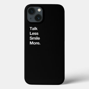 Talk Less Smile More Historic Hamilton Quote Print Case-Mate iPhone Hülle