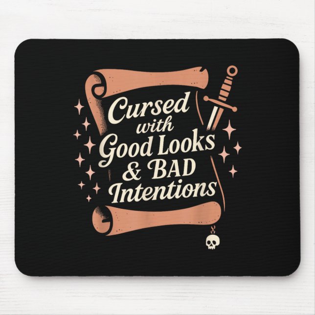 Talk like a pirate day funny crew gift office look mousepad (Vorne)