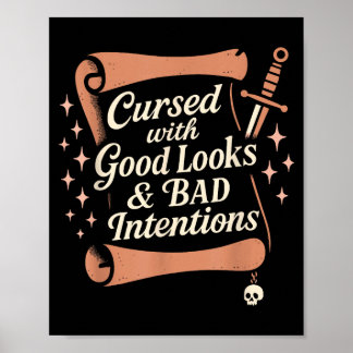 Talk like a pirate day funny crew gift office look poster