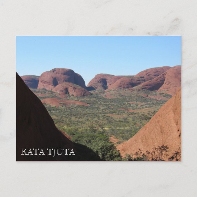 Talkata tjuta postkarte (Vorderseite)