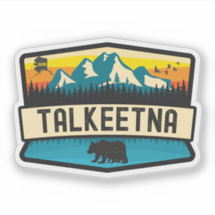 Talkeetna, Alaska Aufkleber