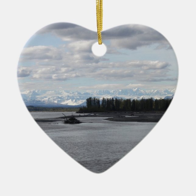 Talkeetna Alaska Keramikornament (Vorne)