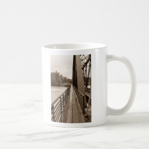 Talkeetna Eisenbahn-Brücken-Gehweg Kaffeetasse