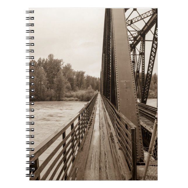 Talkeetna Eisenbahnbrücke Notizblock (Vorderseite)