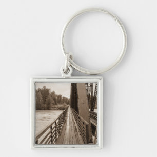 Talkeetna Eisenbahnbrücke Schlüsselanhänger