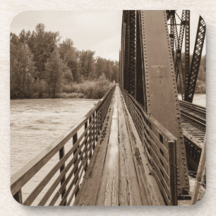 Talkeetna Eisenbahnbrücke Untersetzer