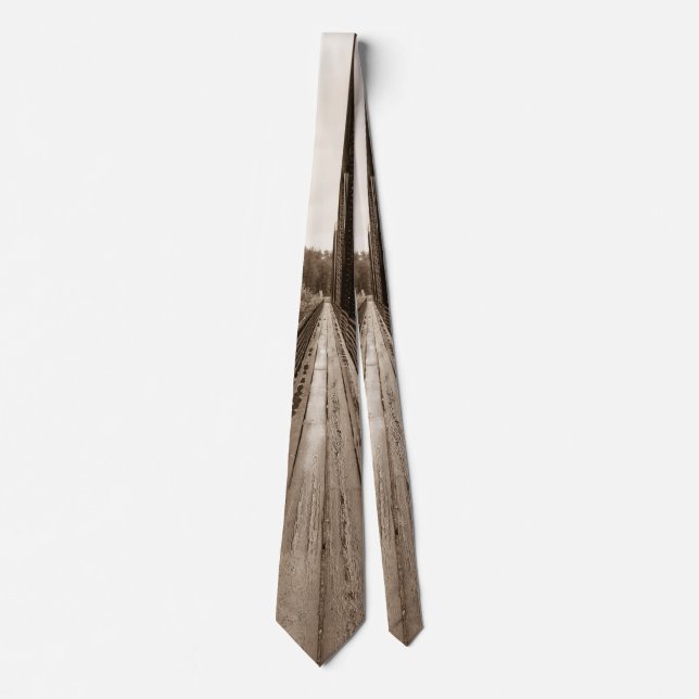 Talkeetna Railroad Bridge Cravate (Devant)