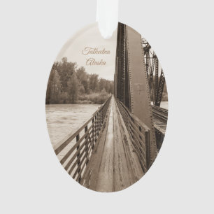 Talkeetna Railroad Bridge Walkway Orament