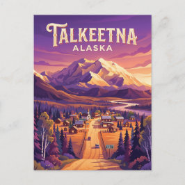 Talkeetna USA Postkarte