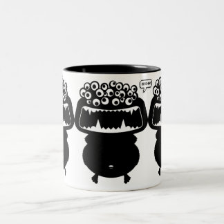 Talkin Monstas Zweifarbige Tasse