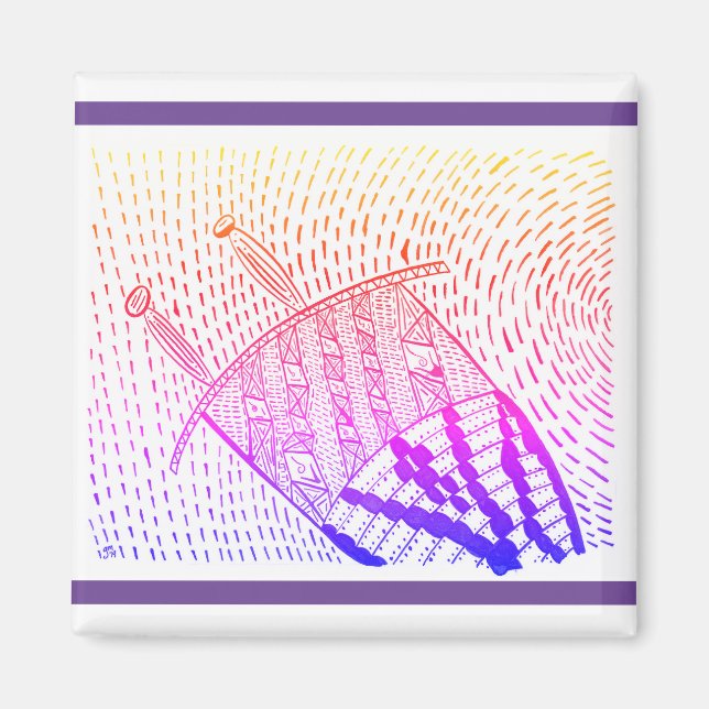 Talking Bees Magnet (Vorne)