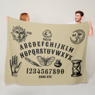 Talking Board Spirit Communication Fleecedecke