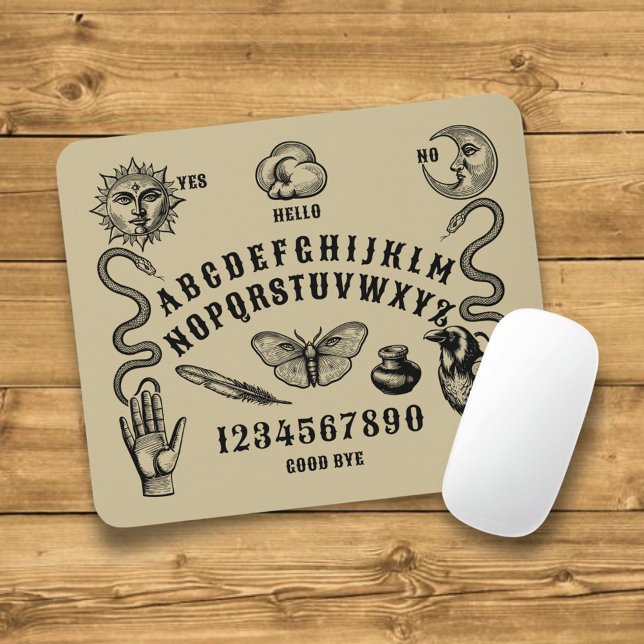 Talking Board Spirit Communication Mousepad (Von Creator hochgeladen)