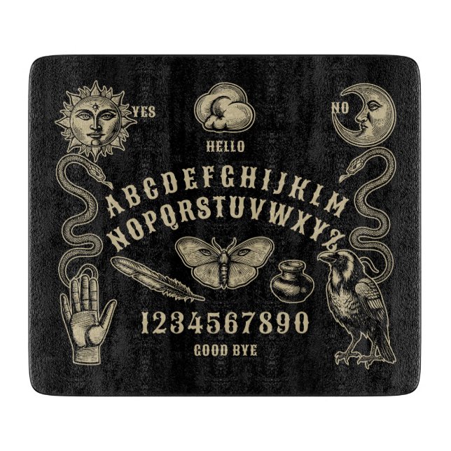 Talking Board Spirit Communication Schneidebrett (Vorderseite)