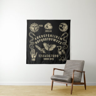 Talking Board Spirit Communication Wandteppich