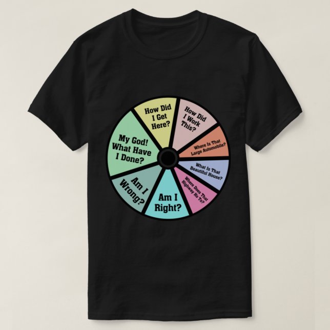Talking Heads T-ShirtEinmal in einem Lifetime Pie  T-Shirt (Design vorne)