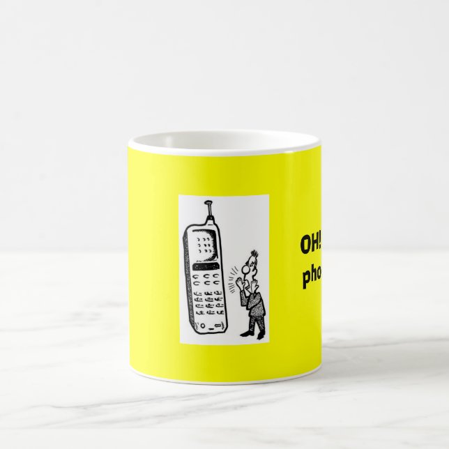 Talking_on_Cell_Phone_1, OH-!  Ich got einen Kaffeetasse (Mittel)