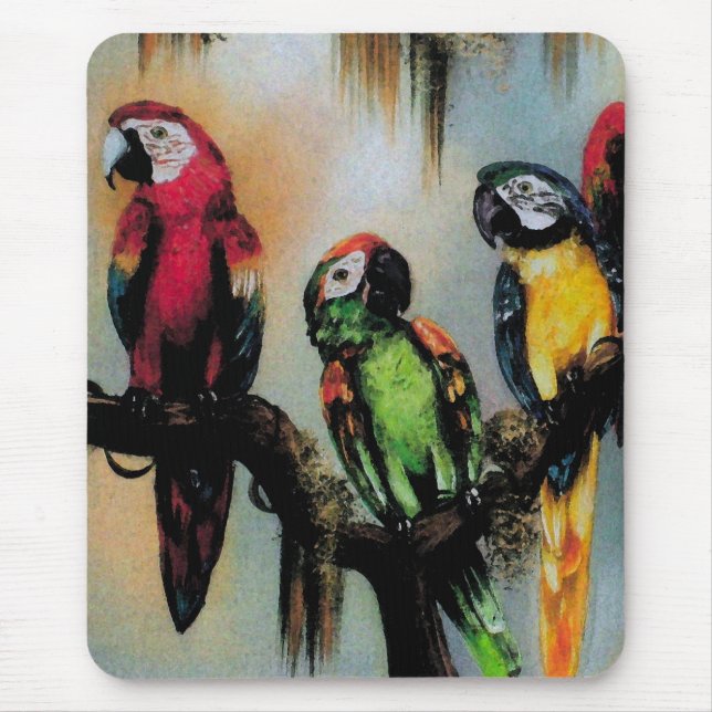 Talking Parrots ~ Mousepad (Vorne)