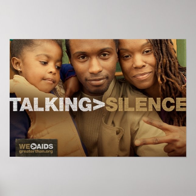 Talking > Silence Family Poster (Vorne)