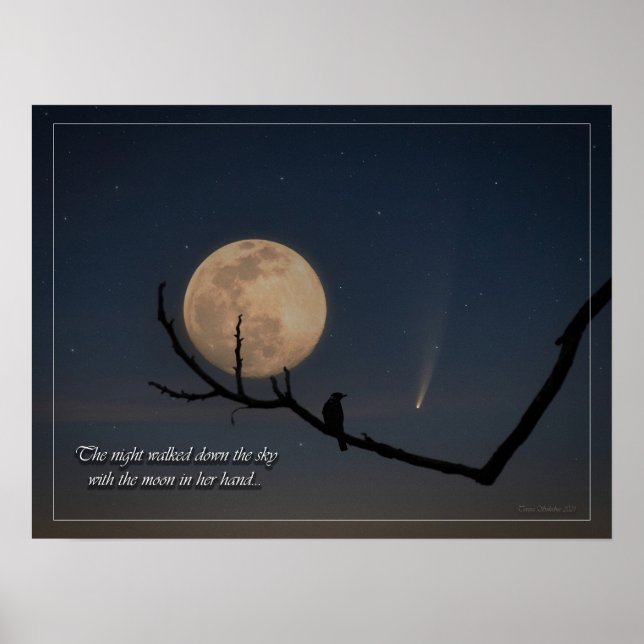 Talking to the moon poster (Vorne)
