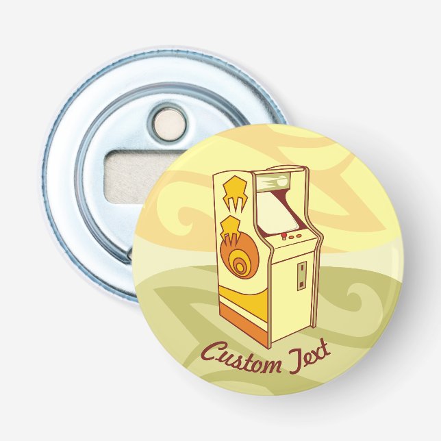 Tall Arcade Games Console Flaschenöffner (Vorderseite)