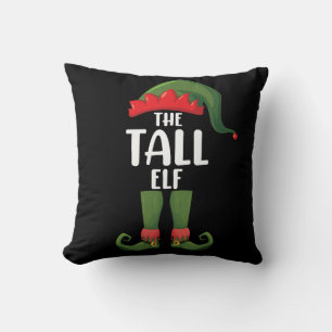 Tall Elf Matching Family Weihnachten Kissen