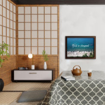 Tall est la cote la moins chère affiche océan