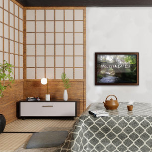 Tall est le moins cher proverbe pont poster