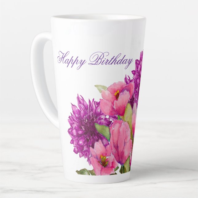 Tall latte mug (Angle gauche)