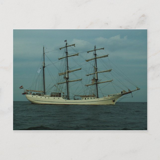 Tall Ship Artemis Postkarte (Vorderseite)