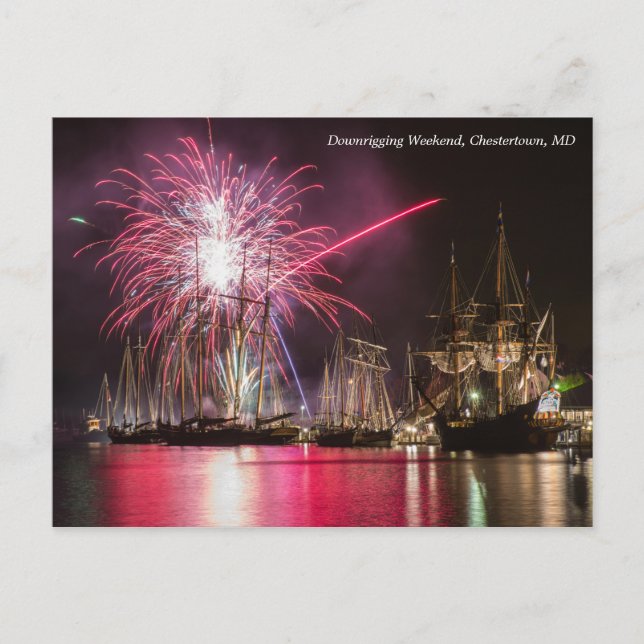 Tall Ship Festival Postkarte (Vorderseite)