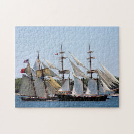 Tall Ship Parade Segelfestival Foto