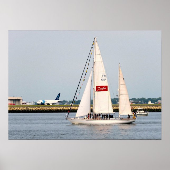 Tall ship Vahine Poster (Vorne)