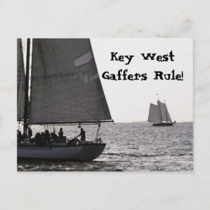 Tall Ships Sail Key West Fl Post Card Postkarte