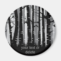 Tall Trees forest - grau - on dark