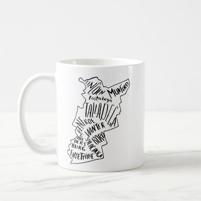 Talladega Alabama Kaffeetasse (Links)