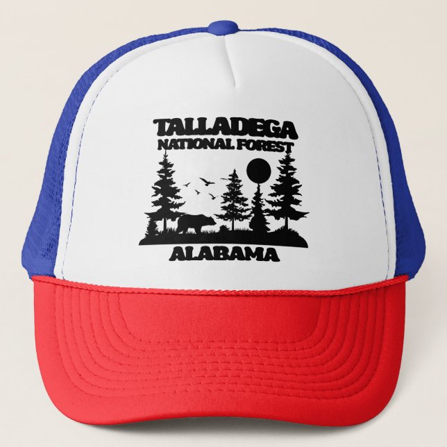 Talladega National Forest Truckerkappe (Vorderseite)
