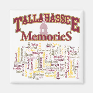 Tallahassee Erinnerungen Magnet