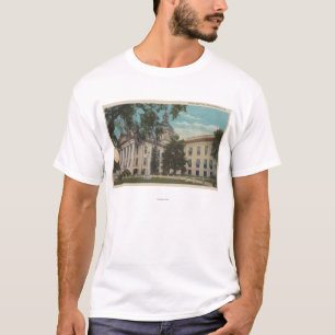 Tallahassee, Florida - Außenansicht von Staat T-Shirt