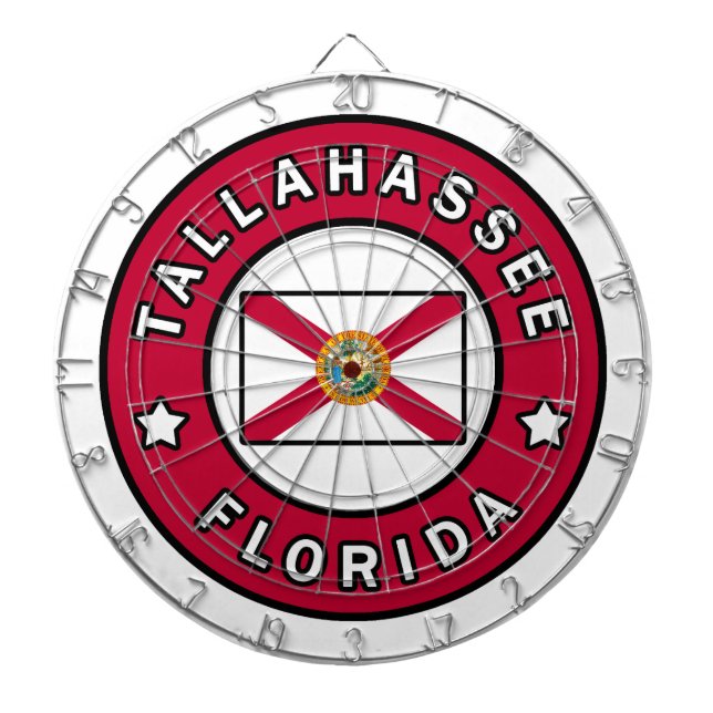 Tallahassee Florida Dartscheibe (vorne)