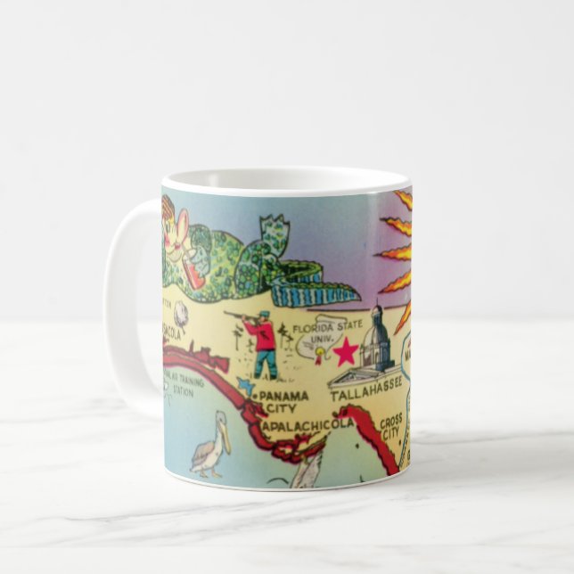 Tallahassee Panhandle Floride Mug (Devant gauche)