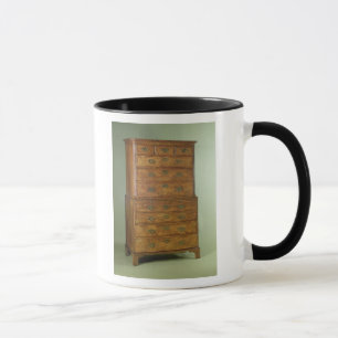 Tallboy Walnuss der Königin Anne, Anfang des 18. Tasse