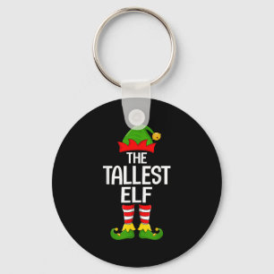 Tallest Elf Xmas Matching Family Elf Squad Christm Schlüsselanhänger