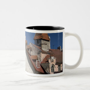 Tallin, Estland. Tallin ist gewissermaßen ein Zweifarbige Tasse