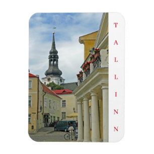 Tallinn Aussicht Altstadt Kühlschrankmagnet Magnet
