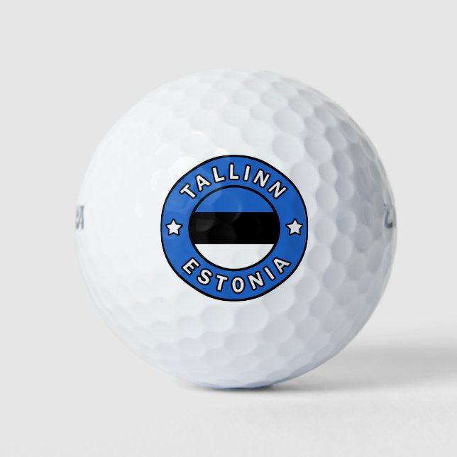 Tallinn Estland Golfball (Vorderseite)