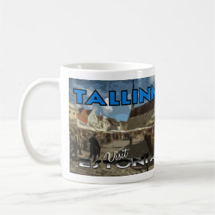 Tallinn, Estland, I Liebe Kaffeetasse